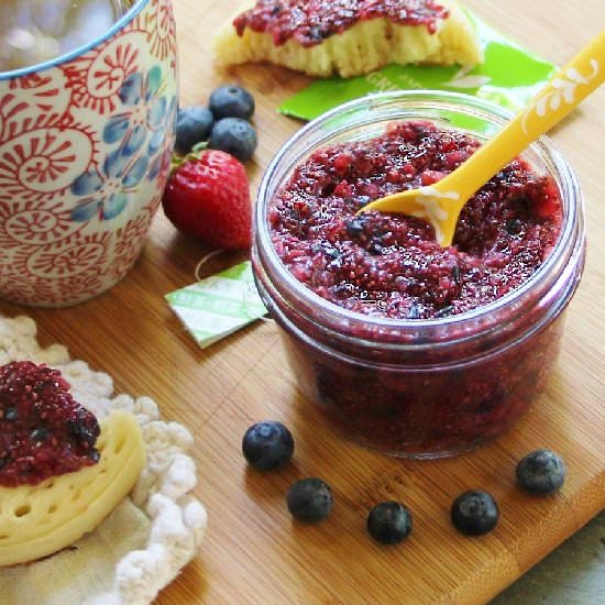 Mixed Berry Chia Jam