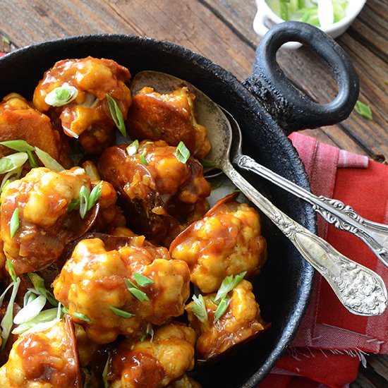 Roasted Gobi Manchurian