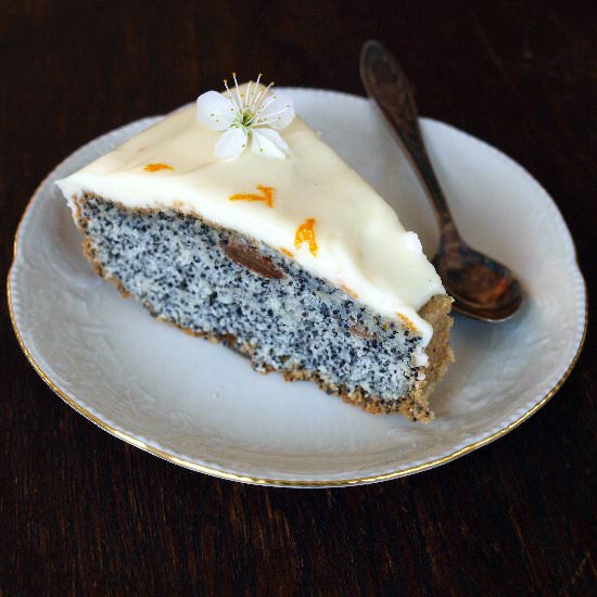 Decadent Poppy Seed Pound Cake