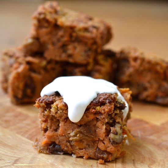 Carrot Cake w/ Coconut Whipped Cream