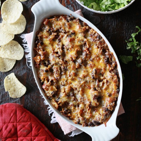 Cheesy Quinoa Taco Bake