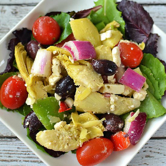 Greek Artichoke Salad Recipe