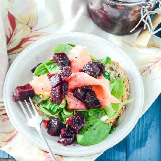 Spiced Pickled Beetroot