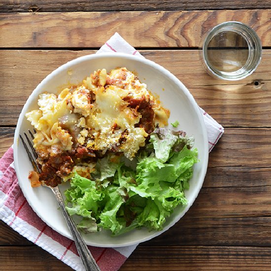 Quick Lasagna Casserole