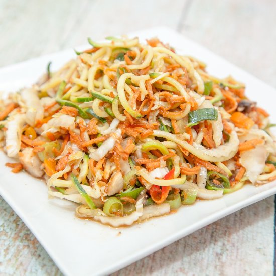 Raw Vegan Pancit Bihon