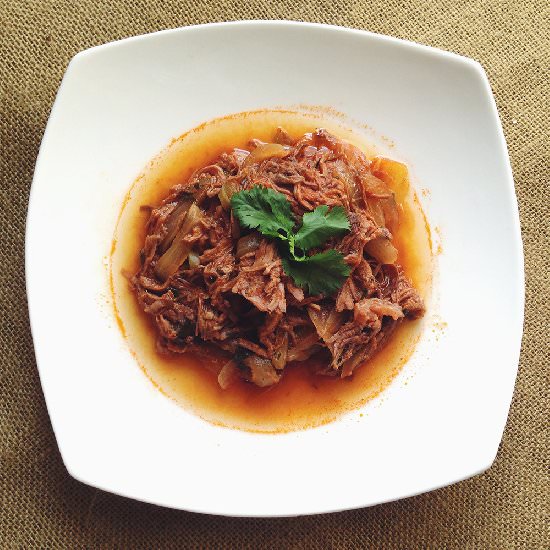 Paleo Slow-Cooker Ropa Vieja