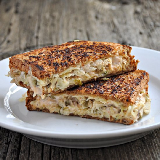 Rueben Grilled Cheese