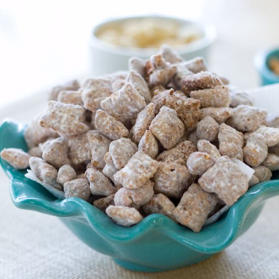 Sea Salted Nutella Puppy Chow