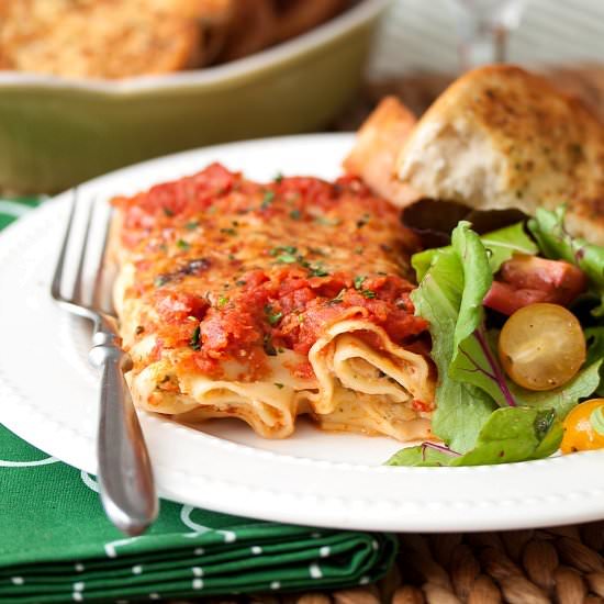 Cheese Manicotti