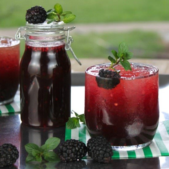 Blackberry Mint Julep