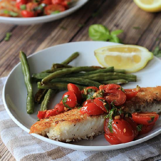 Panko Crusted Tilapia