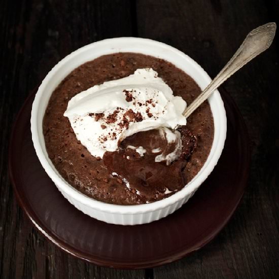 Chocolate lava cake