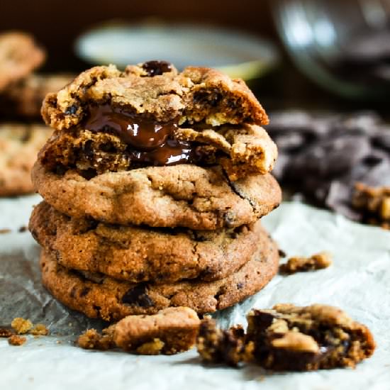 Coffee candy Chocolate chip cookies