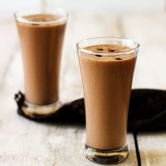 Chocolate Banana Ice Cream Smoothie