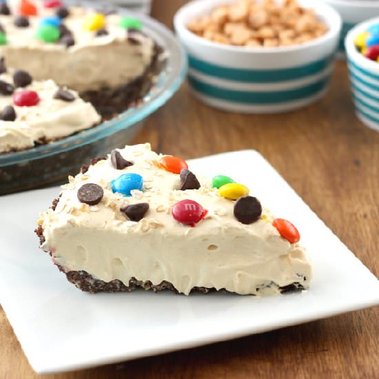 Monster Cookie Cream Pie