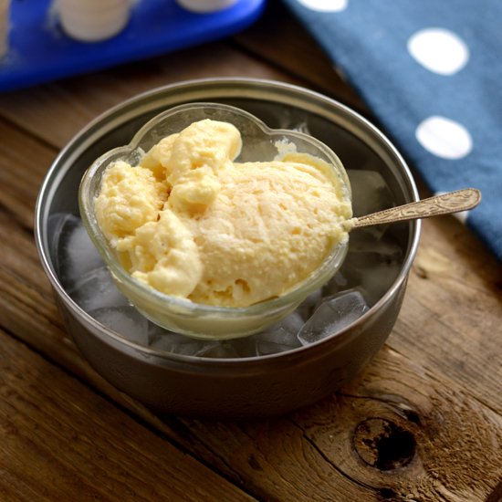 Easy Orange Flavored Ice Cream