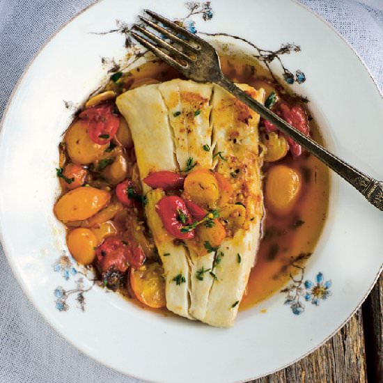 Pan-Seared Halibut