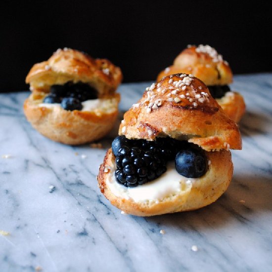 Cardamom Cream Puffs