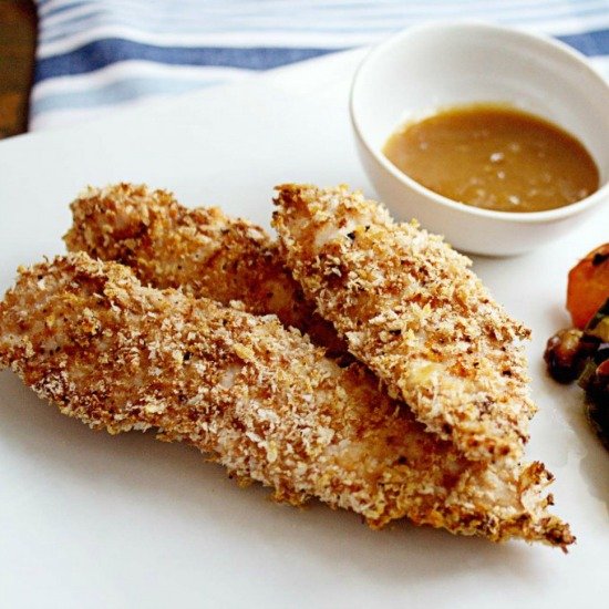 Baked Panko Chicken Strips