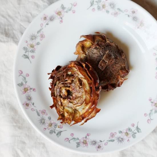 Roman Jewish-Style Artichokes