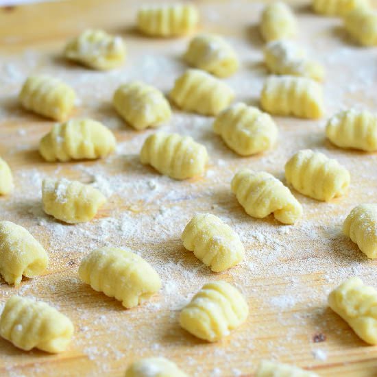 Homemade Potato Gnocchi