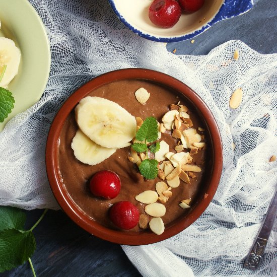 Millet Chocolate Pudding