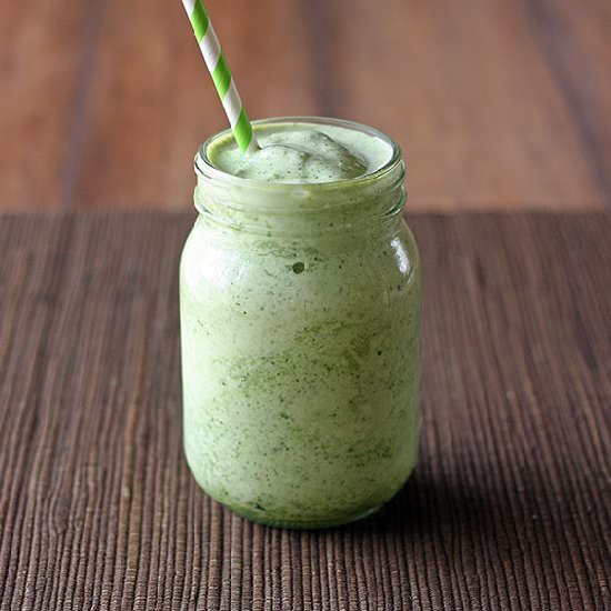 Naturally Sweetened Green Smoothie