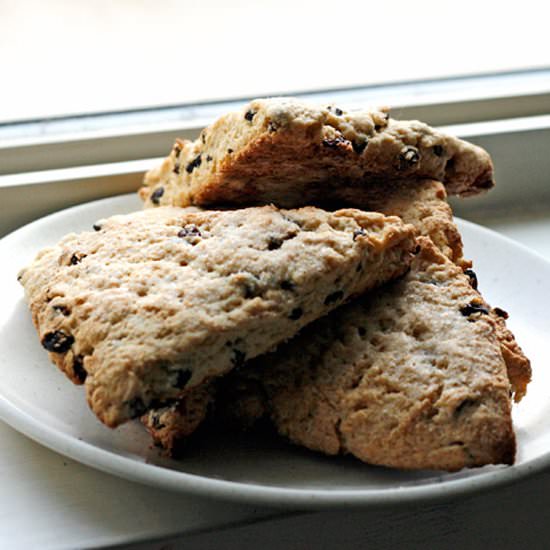 Vegan Currant Scones