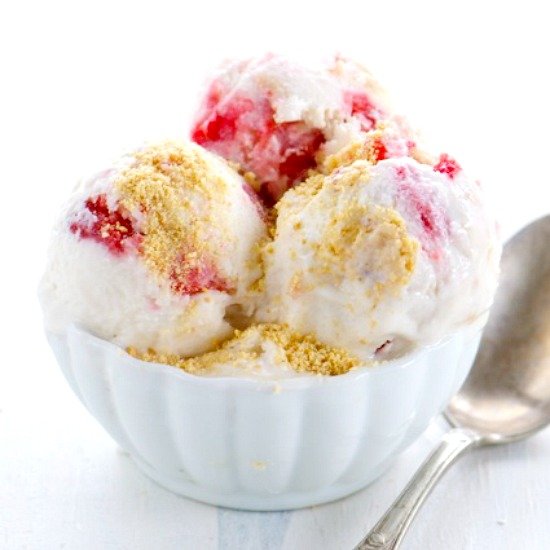 Strawberry Cheesecake Ice Cream