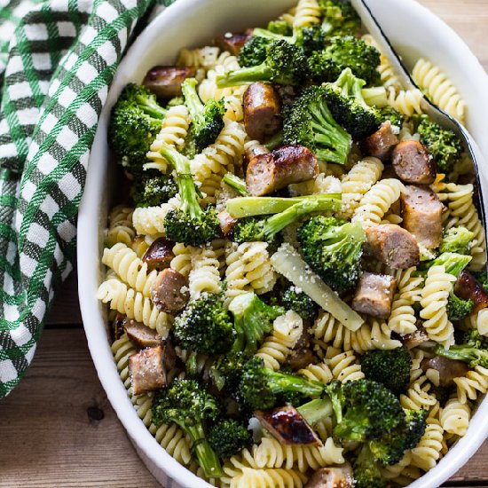 Pasta with Broccoli and Sausage