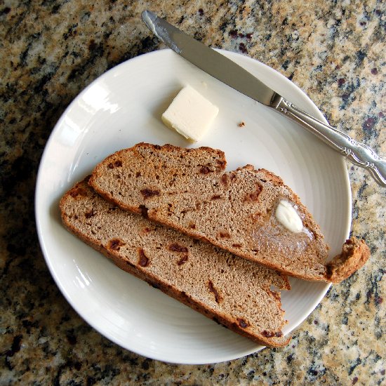 Soda Bread with Dried Cherries