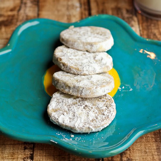 Polvorones con Chocolate