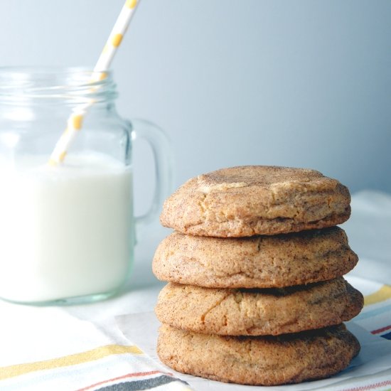 Brown Sugar Snickerdoodles