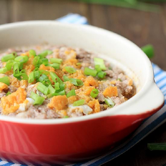 Steamed Minced Pork with Salted Egg