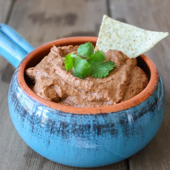 Spicy “Refried” Lentil Dip