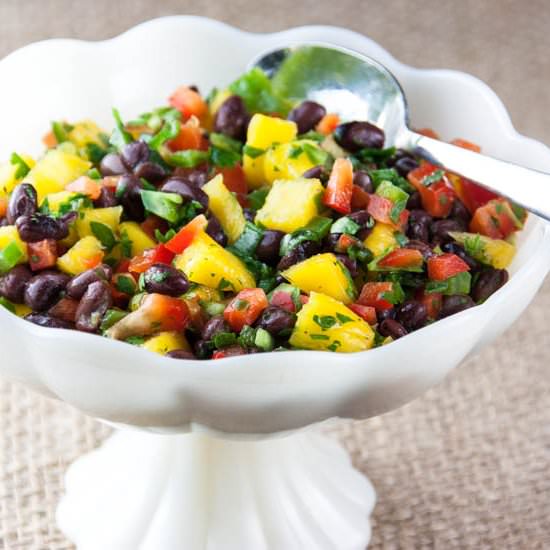 Mango and Black Bean Salsa