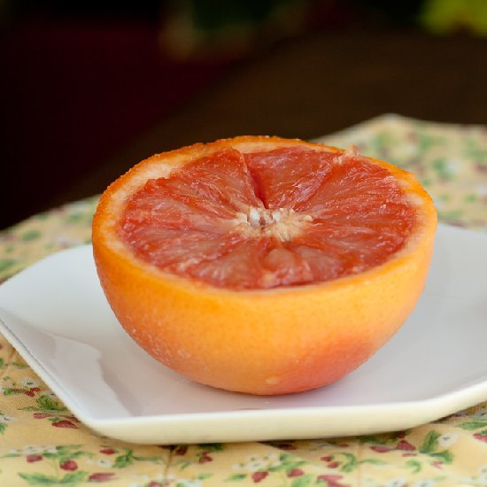 Brown-Sugar Broiled Grapefruit