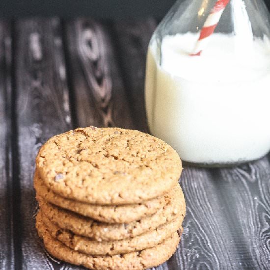 Almond Butter Chocolate Chip Cookie