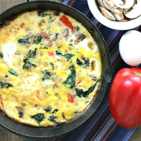 Sausage and Veggie Frittata