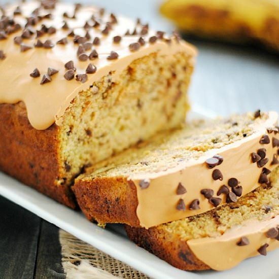 Scotcheroo Banana Bread