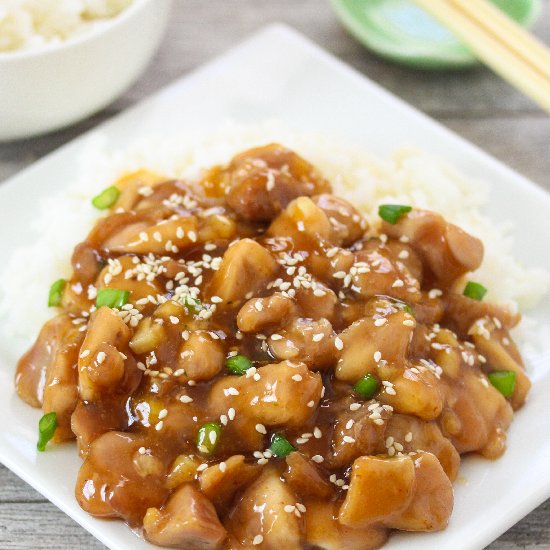 Honey Sesame Chicken