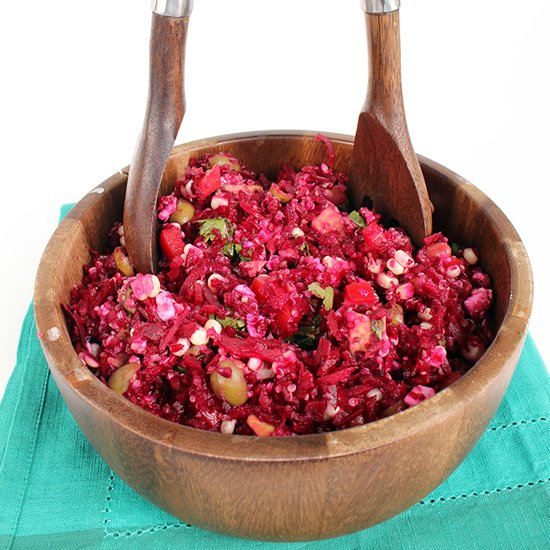 Quinoa Beet Rice Salad