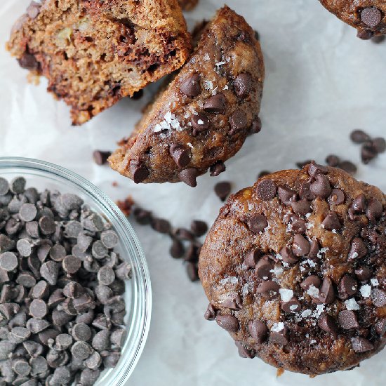 Chocolate Banana Muffins