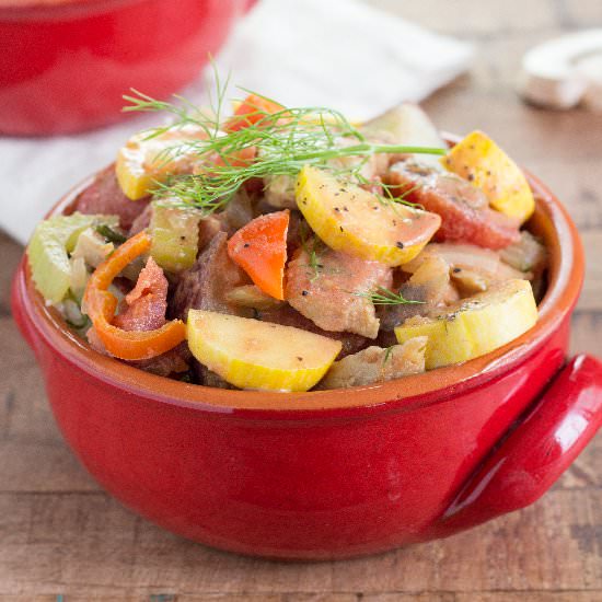 One Pot Chicken Anise Stew