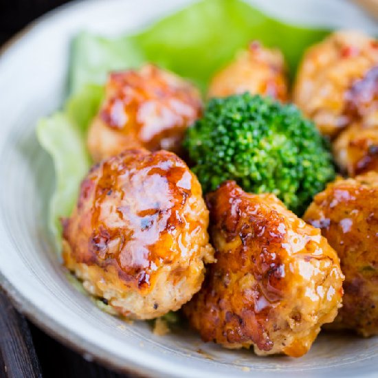 Teriyaki Chicken Meatballs