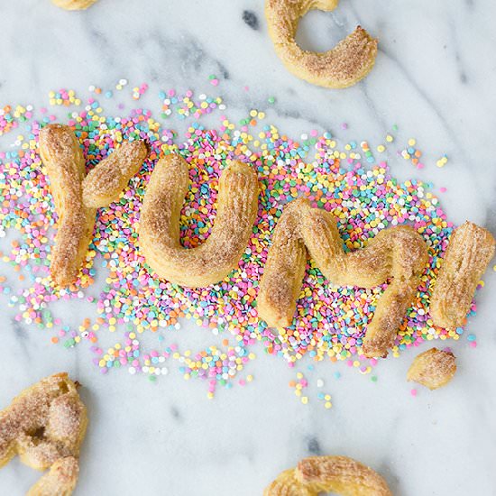 Letter Churros