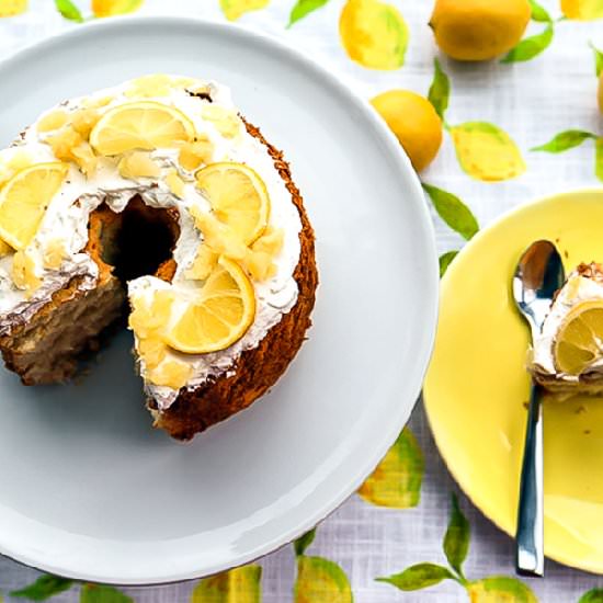 Lemon Chiffon Cake