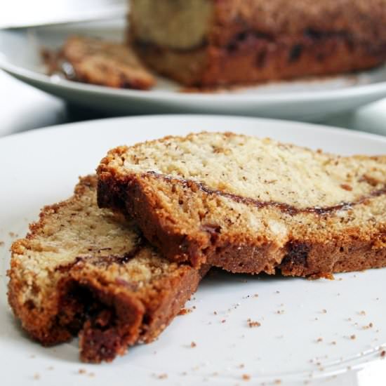 Cinnamon Swirl Banana Bread