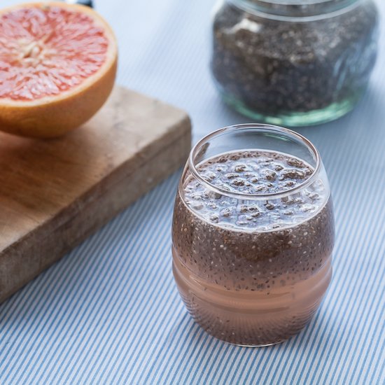 Grapefruit and Chia Drink