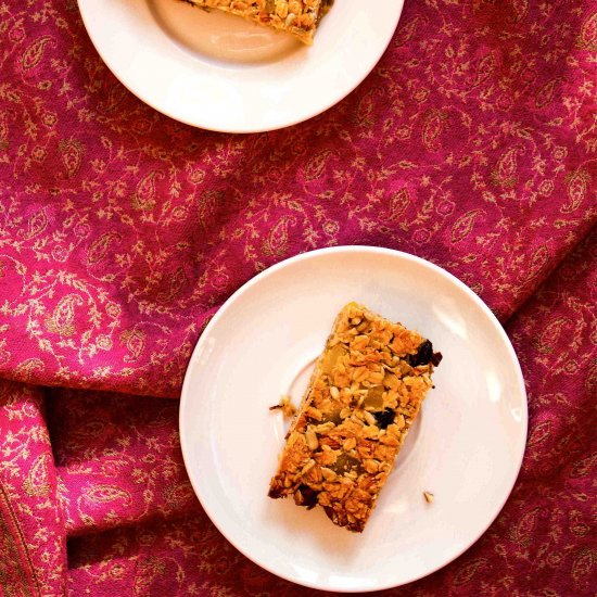 Tropical Coconut Granola Bars